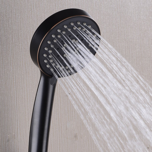 Cabezal De Ducha De Mano De 5 Funciones, Accesorio De Spa D. Color Oil Rubbed Bronze