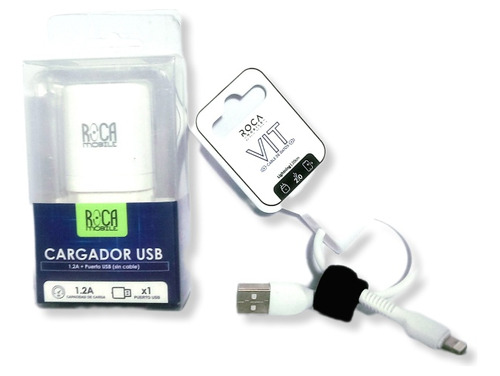 Cargador Roca Vit Lightning Apple 5000mah