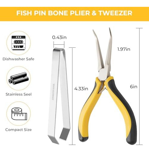 Juego De Pinzas De Hueso De Pescado Para Todo Tipo De Pescad