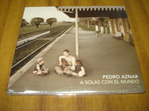 Cd Pedro Aznar / A Solas Con El Mundo (nuevo Y Sellado)