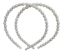 Comprar 2 Diademas De Perlas  Diadema De Perlas Sintéticas