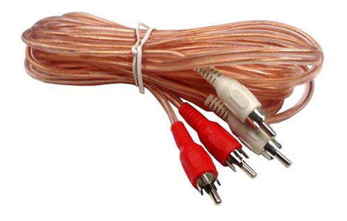 Imagen 1 de 3 de Extension 2 Plugs Rca Por Lado 4.5 Metros Dxr 081-340