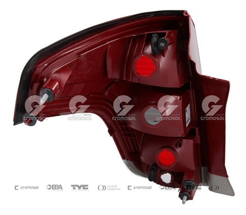 Imagen 2 de 9 de Faro Trasero Citröen C4 2007 2009 11 2013 4 Puertas Orig Der