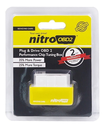 2 X Nitro Obd Chip Tuning Alto Rendimiento Potencia Gasolina