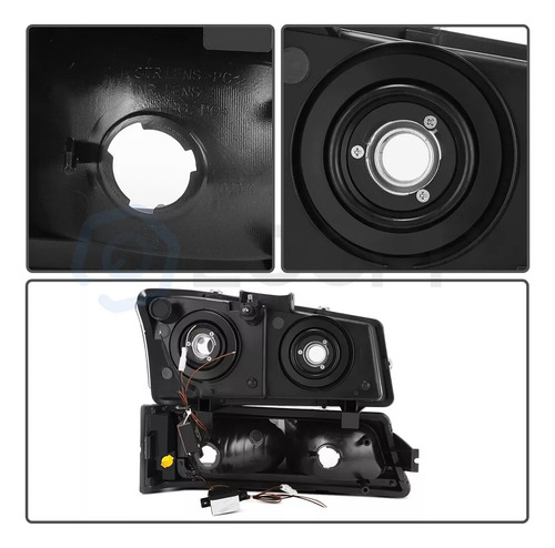 Faros Led Chevrolet Silverado Cheyenne 2003 2004 2005 2006 Ambos Lados