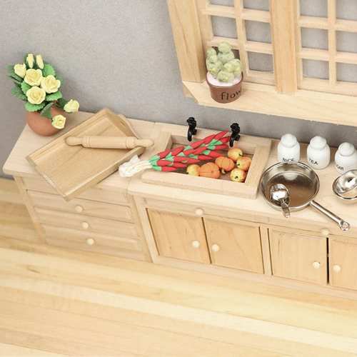 Xfw3 1:12 Muebles De Casa De Muñecas, 7,1 Cm X 4,8 Cm X 7,6