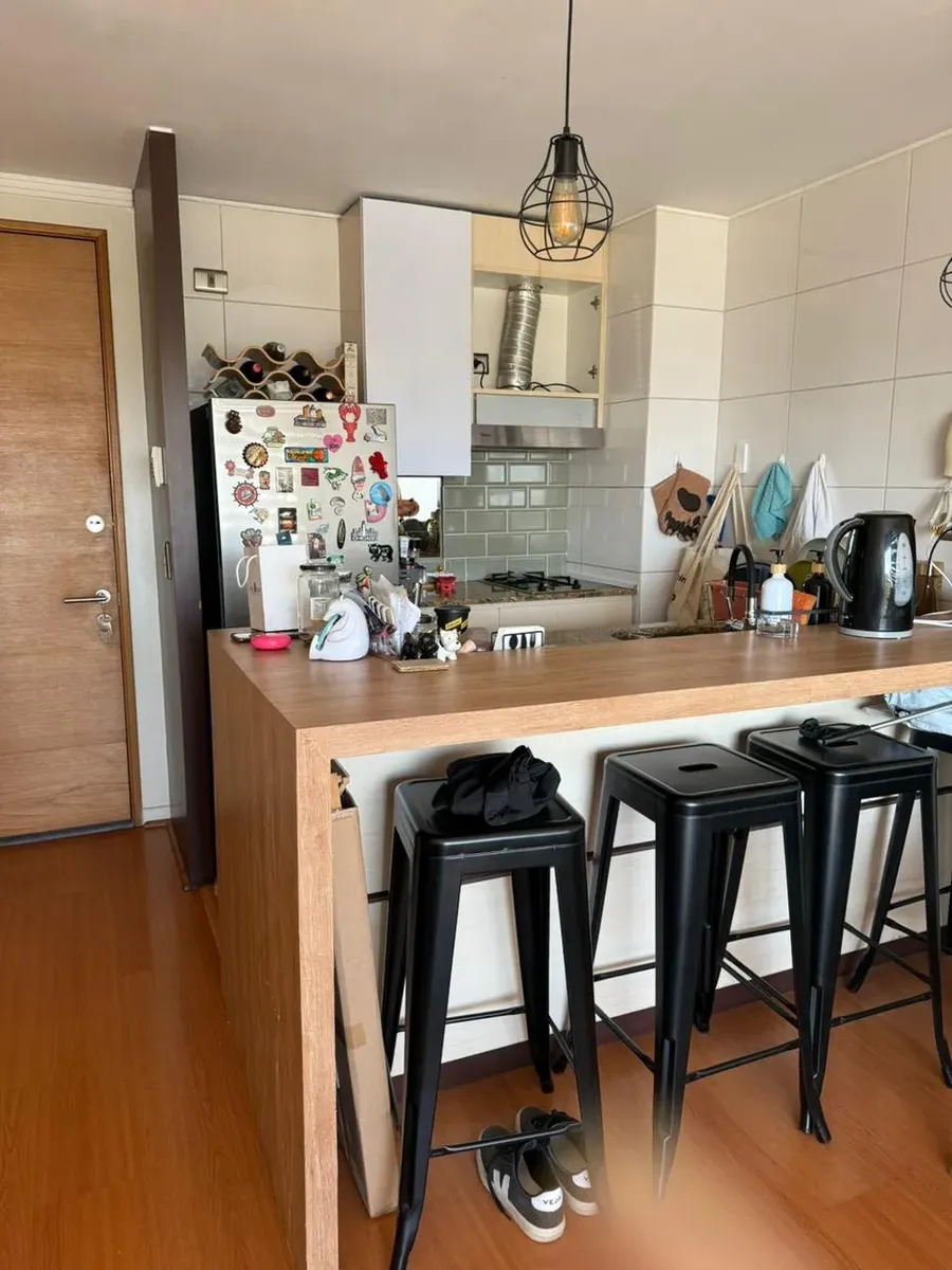Imagen 3 de 9 de Excelente Departamento A Pasos De Metro Manquehue