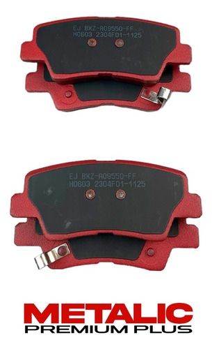 Pastillas De Freno Tra Para Changan Cs35 2013-2019