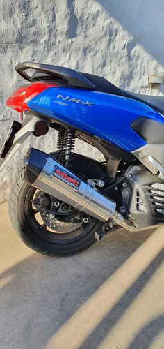 Escape Yamaha Nmax Nmx 155 Acero Inox Y Carbono Most