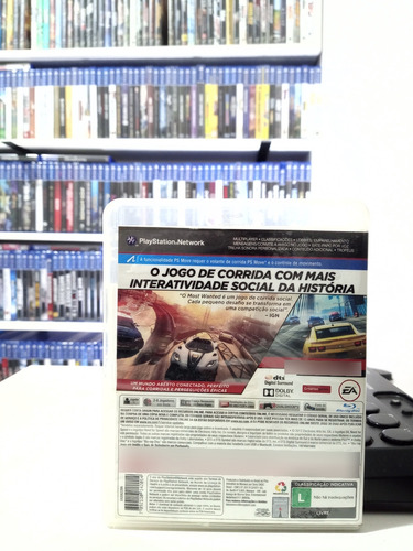 Jogo Ps3 Need For Speed Most Wanted, Completo, Bem Conservad (Usado)