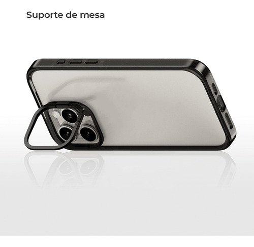 Capa Com Lentes Protect Para iPhone 13 Com Suporte Na Câmera