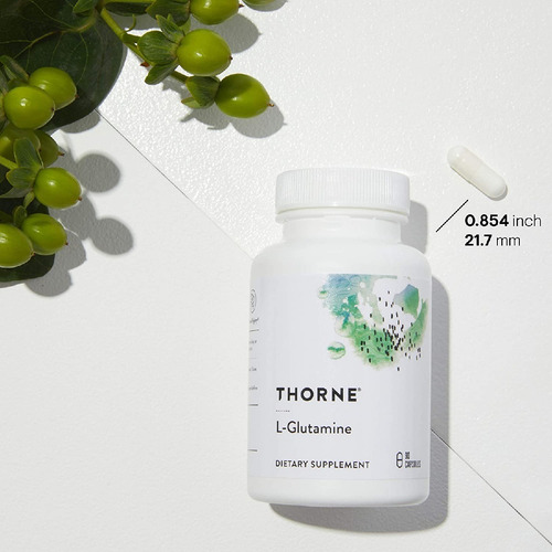 L-glutamina 500 Mg Thorne Research 90 Capsulas