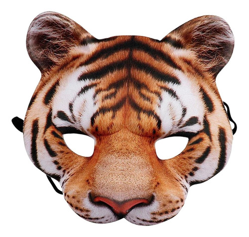 Máscara De Animales De Zoológico Accesorios De Media Cara