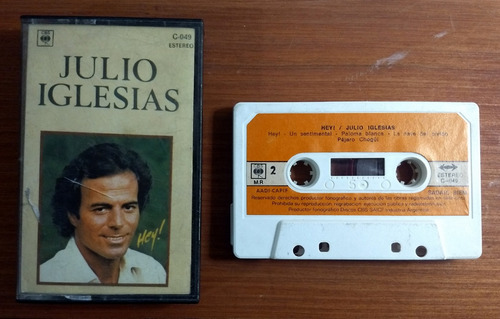 Julio Iglesias Hey Cassette