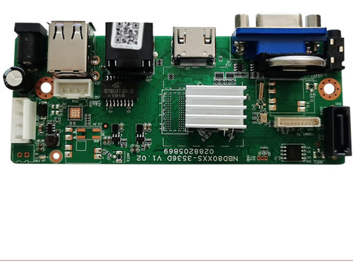 Grabador De Vídeo Digital En Red H265/h264 16chx4k 5mp Nvr 1