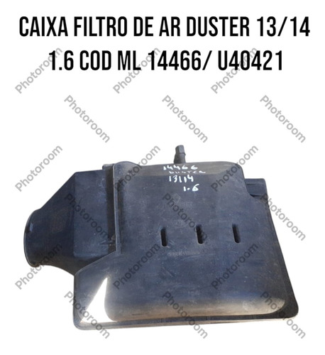 Caixa Filtro De Ar Duster 13/14 1.6 Cod Ml 14466/ U40421 (Usado)