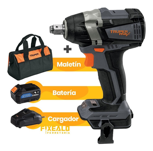 Llave De Impacto Inalambrica 1/2´ Profesional 20v + Maletin