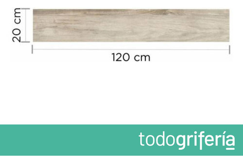 Porcelanato Ilva Smoke Wood Polar Nat 20x120