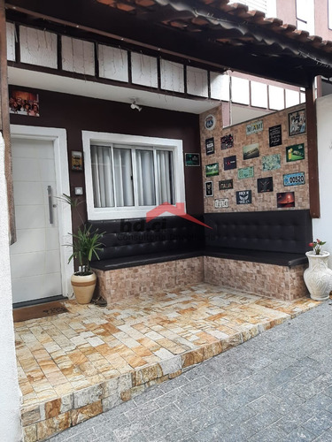 Imagem 3 de 30 de Lindo Sobrado Em Condomínio Fechado, Com 2 Dormitórios, Sala, Cozinha Americana E Planejada, Lavanderia, Churrasqueira Privativa E Uma Vaga De Garagem - Ca00130 - 69920107