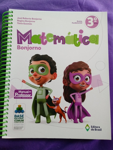 Livro Do Professor, Matemática Bonjorno 3 Ano Bncc.