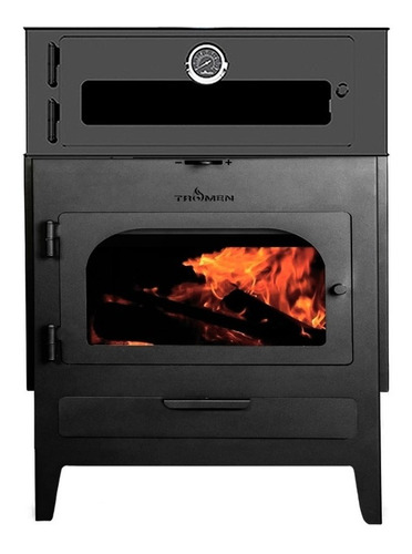 Imagen 4 de 7 de Salamandra Tromen Pehuen 20000 * Horno Kit Techo Inox *