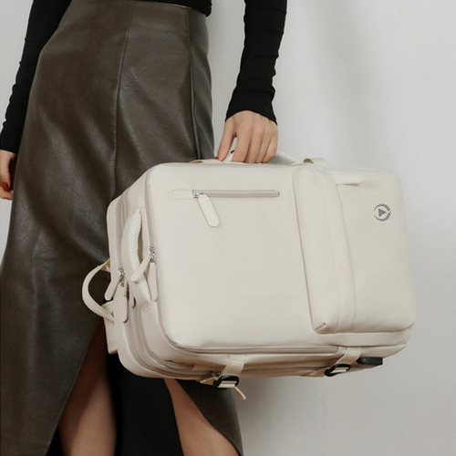 Mochila De Viaje Expandible 39 L Off White Titanfit