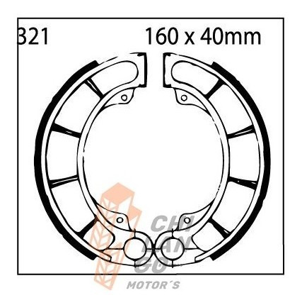 Balata De Tambor Para  Kymco Venox 250 00-14