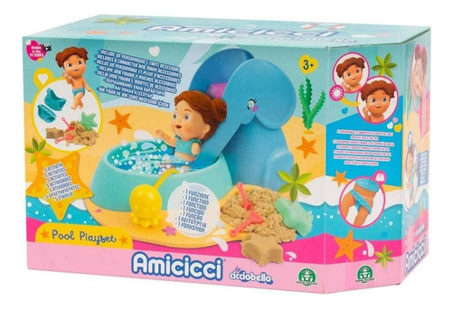 Fotorama Amicicci Juego De Alberca, Figura Y Accesorios