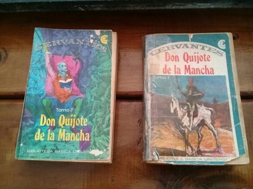 Don Quijote De La Mancha. Tomos Uno Y Dos Por $ 350