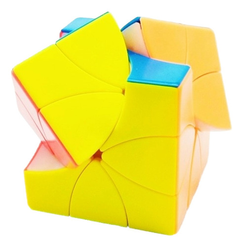 Cubo Mágico Yuxin Skewb Magnético Eight Petals Cube