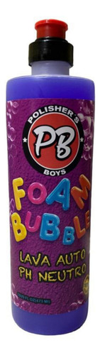 Shampoo Para Autos Ph Neutro Concentrado Foam Bubble 500ml