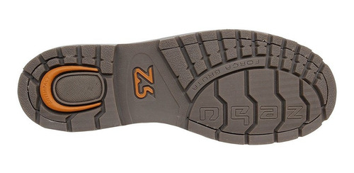 Coturno Masculino De Couro Marrom Zebu 26526
