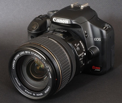 Camara Canon Xsi Con Lente 18-55 Y 75-300 