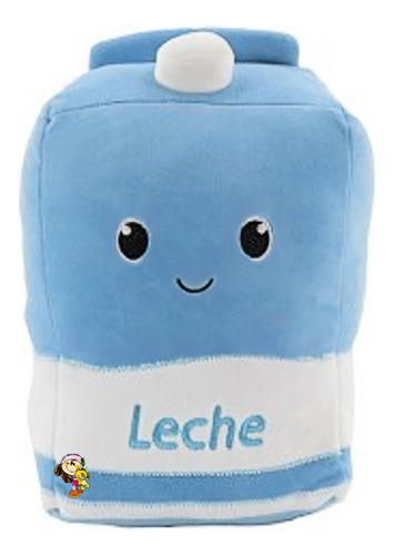 Leche De Peluche Soft Alimento Didáctico Decorativo Cute