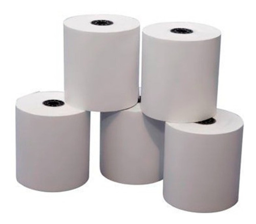 Pack 10 Rollos Papel Térmico 57x30 Posnet Ticket Fiscal