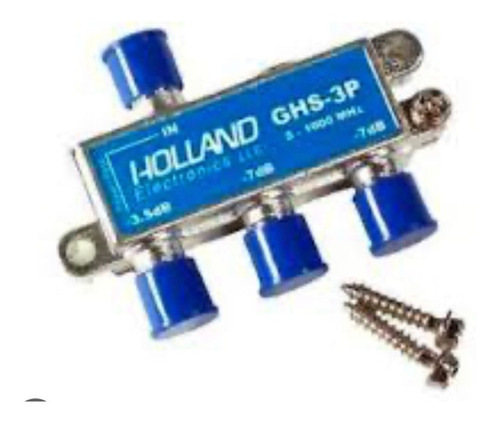 Derivador Splitter De Señal Holland Ghs-3p Con Paso Tension