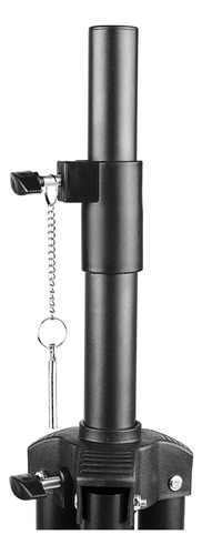 Kit 2 Suportes Pedestal Tripe P/ Caixa Som Profissional Mxt Cor Preto