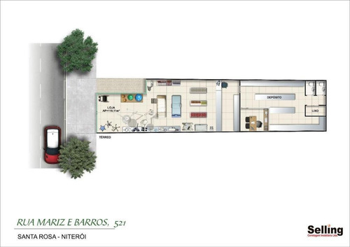 Imagem 1 de 11 de Loja Para Alugar, 120 M² - Jardim Icaraí - Niterói/rj - Lo0083