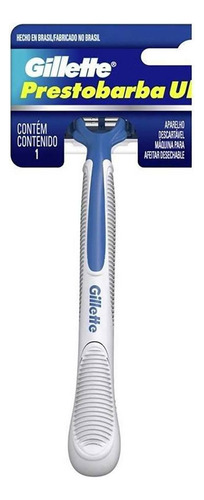 Rastrillo Desechable Gillette Prestobarba Ultragrip3 1 Pieza