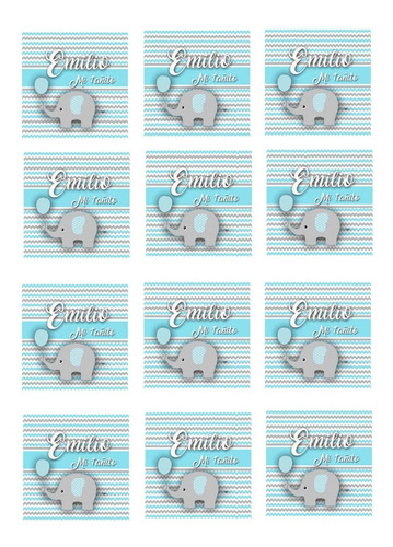 Plancha De Stickers P/ Sobres Personalizados Boda 15 Años