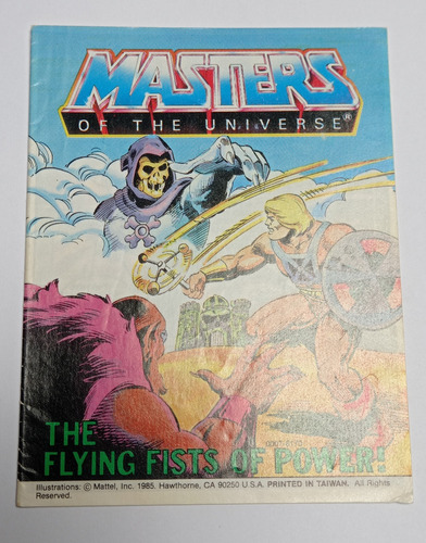 The Flying Fists Of Power 1985 Motu He-man Comic