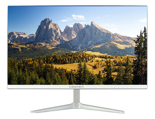 Monitor Led Panorámico De 22 Pulgadas Element Elefw2217m Color Blanco