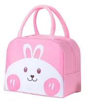 Comprar Bolsa Térmica Lonchera Infantil Bolso Caliente Frio Comida Una Ganga 240516 Conejo Rosa