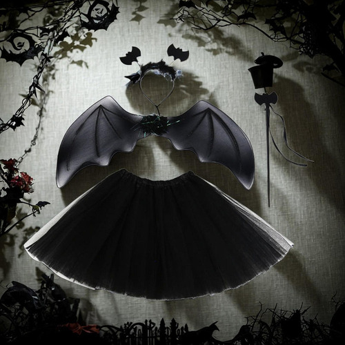 Conjunto De Disfraz De Halloween, Falda Tutú Para Mujer