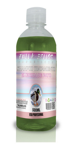 Shampoo Embrion De Pato Full-kbellos 500 - mL a $50