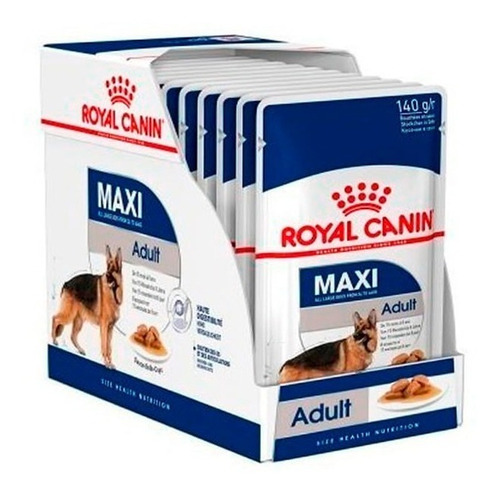 Caja Pouch Humedo Royal Canin Maxi Adulto Perros Pet Cuenca