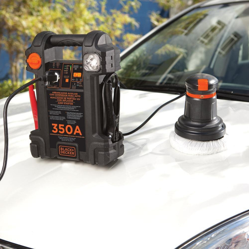 Auxiliar De Partida 12v Com Compressor 7ah 350a Black+decker