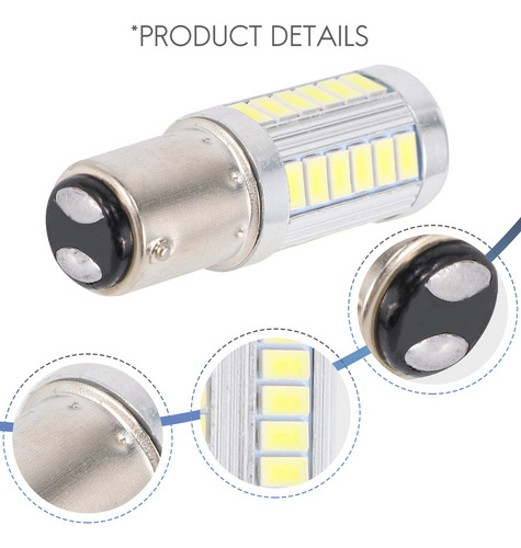 Para Bombilla Led 1157 Superbrillante P21/5w Bay15d