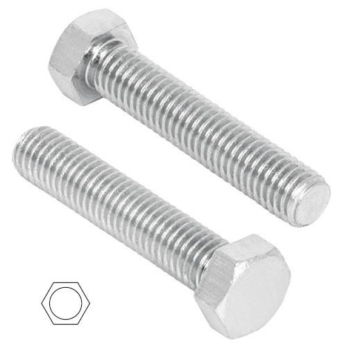 Tornillo Acero Galvanizado Máquina 7/16x4' 20 Pz Fiero 44590