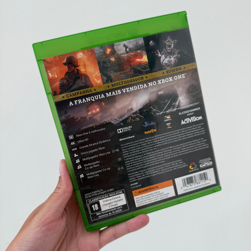 Call Of Duty Wwii Xbox One Semi Novo Mídia Física (Recondicionado)